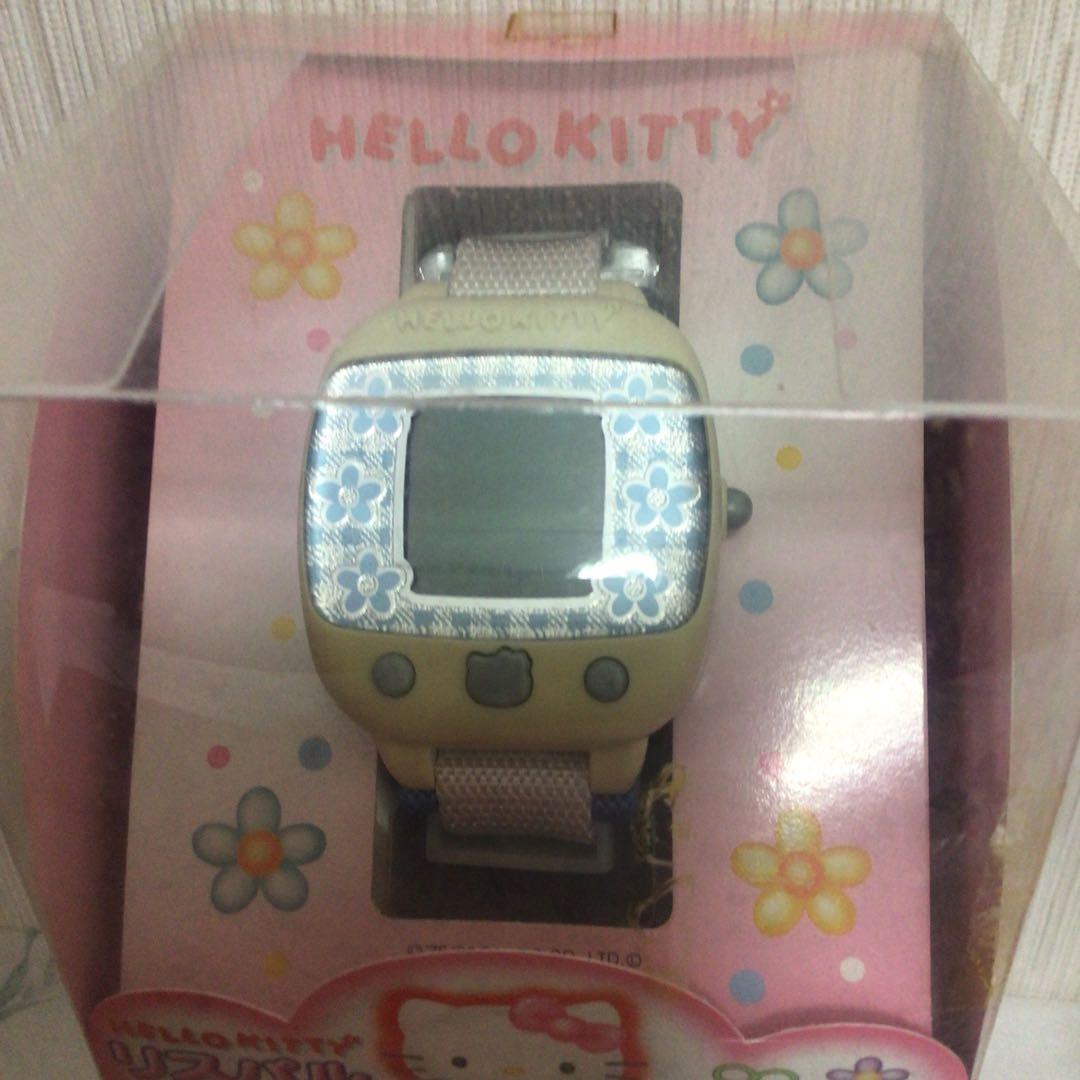 バンダイ　ハローキティ　リスパル　ブルー