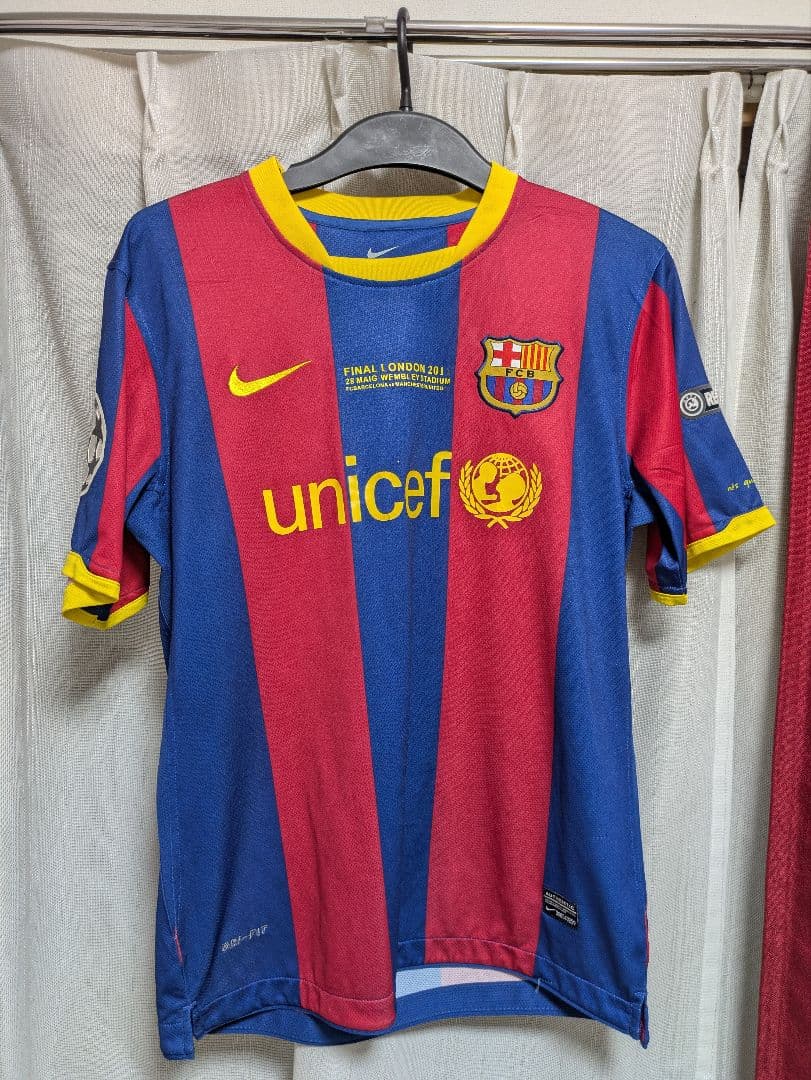 FCバルセロナ メッシ 10番 シャツ 2011年ロンドンファイナル