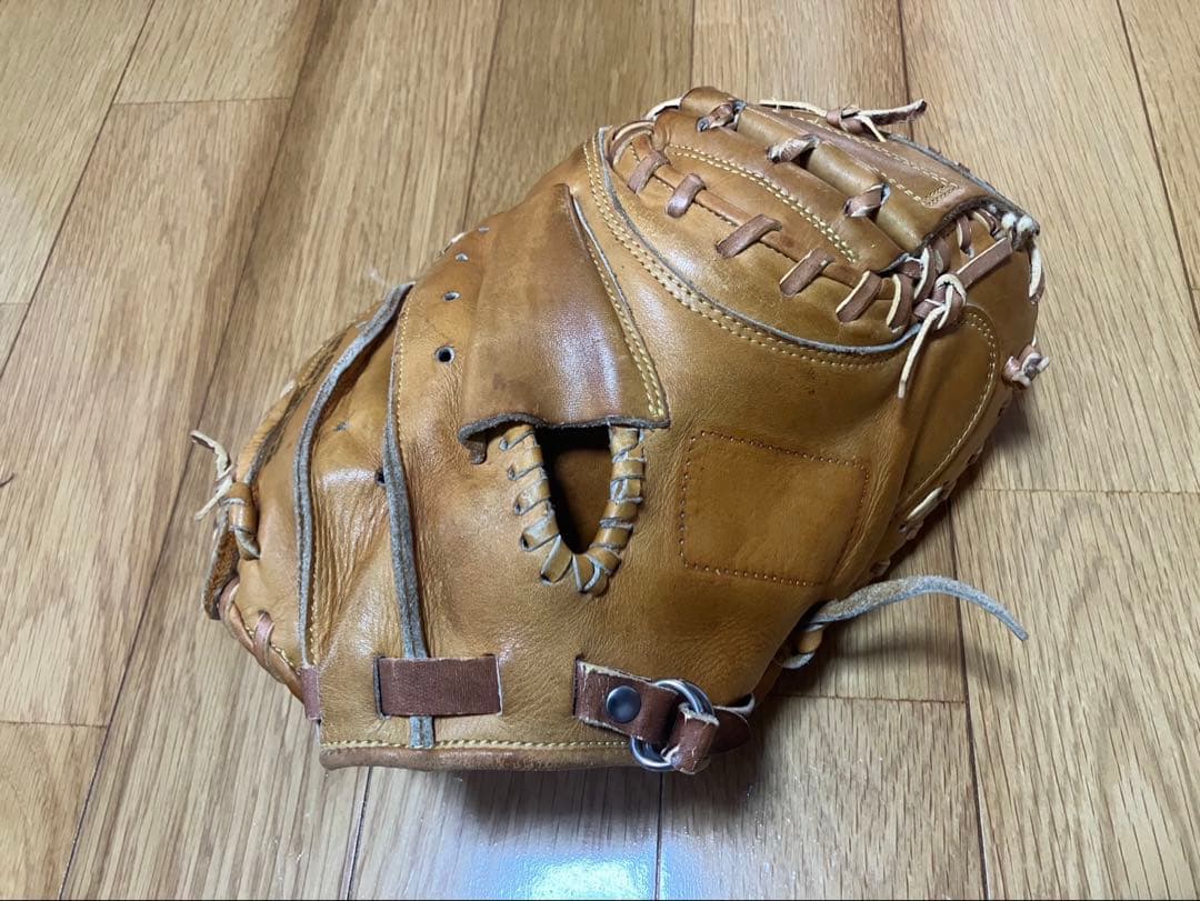 Mizuno ミズノ　ワールドウィン　旧Mロゴ　キャッチャーミット