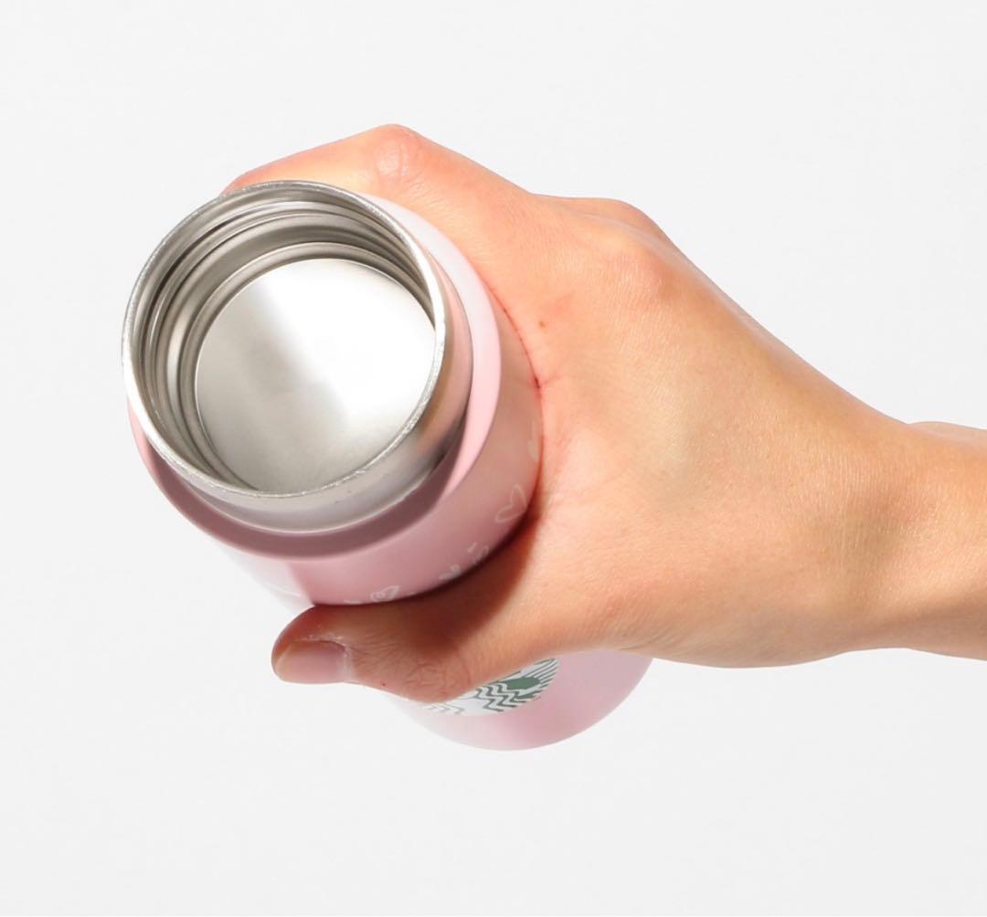 バレンタイン2024ステンレスボトルライトピンク350ml