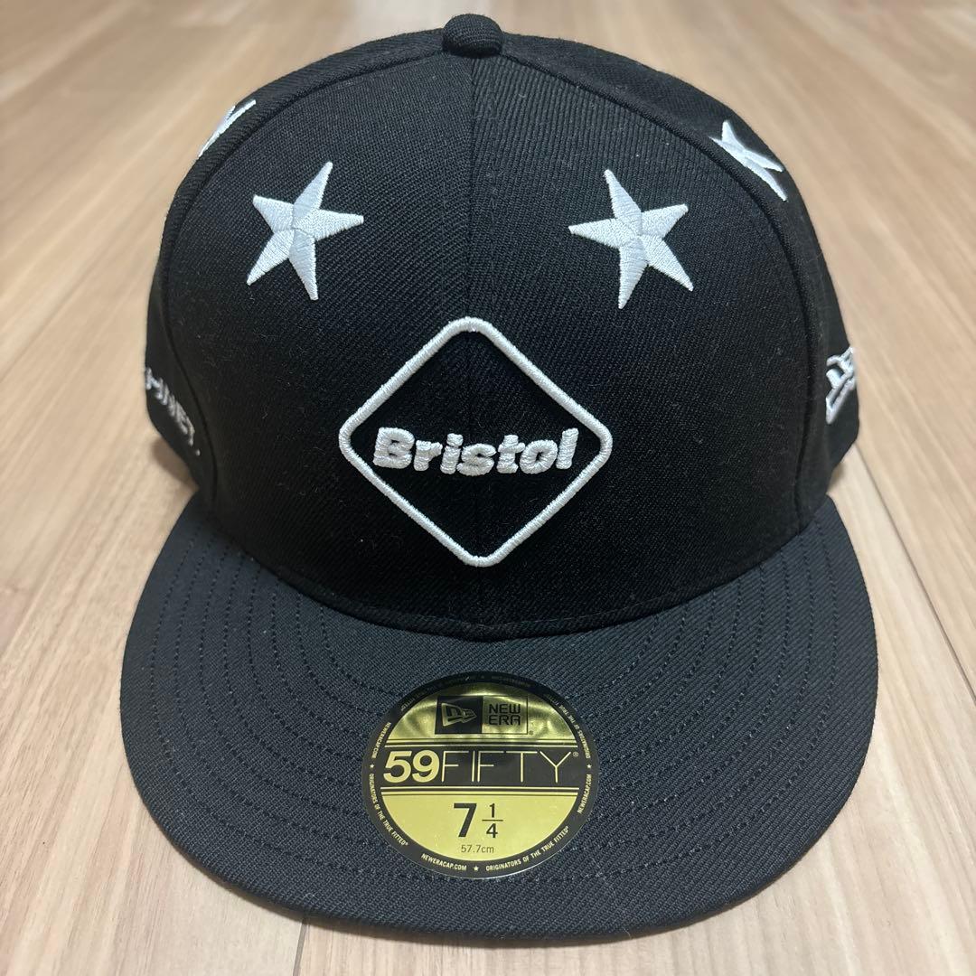 NEW ERA ブラック 星型刺繍 7 1/4 57.7cm 59ＦＦＴＹ
