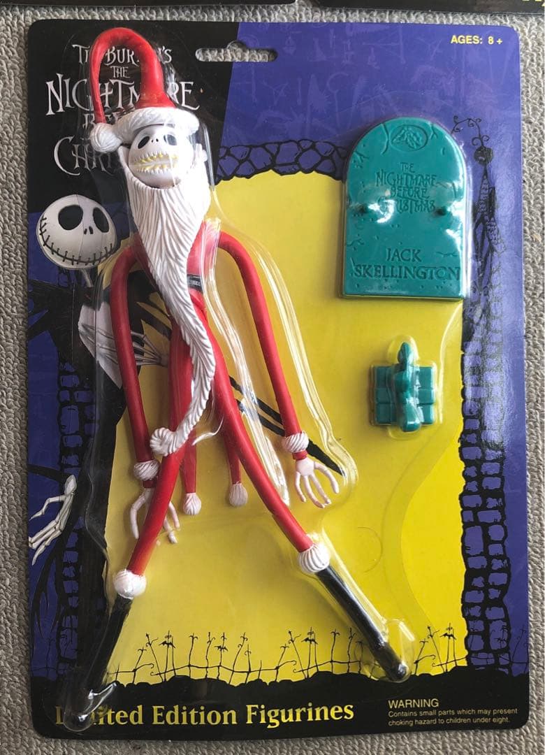 美品 ナイトメアビフォアクリスマス NECAフィギュア ３種 ジャック サリー