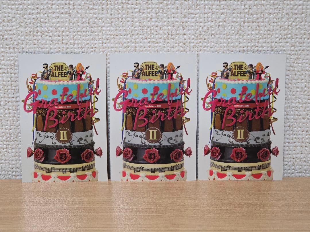 THE ALFEE 2013年 秋ツアー トレカ 3種セット