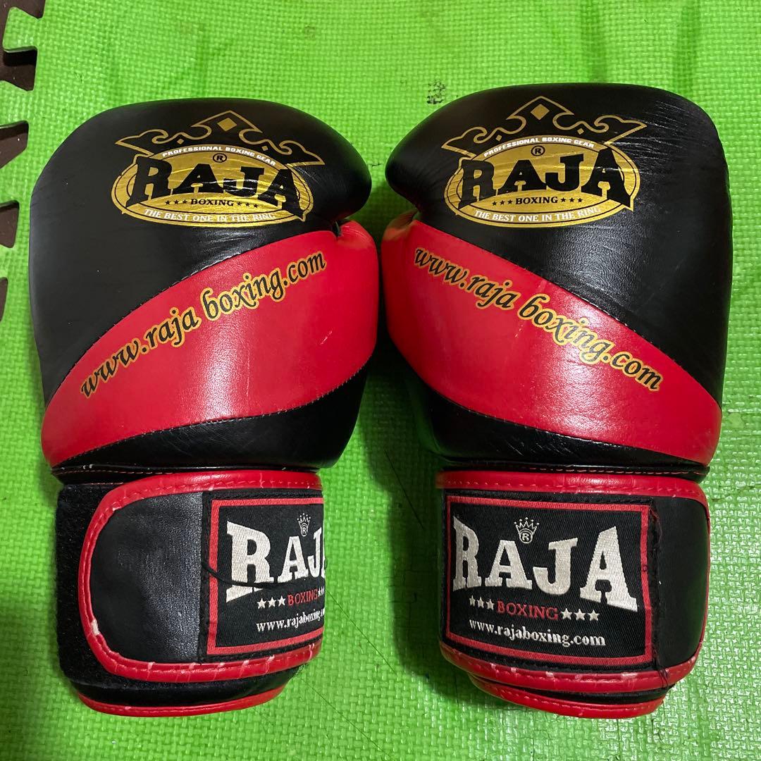 最終価格　RAJA 本革ボクシンググローブ 本革パンチングミット本革キックミット