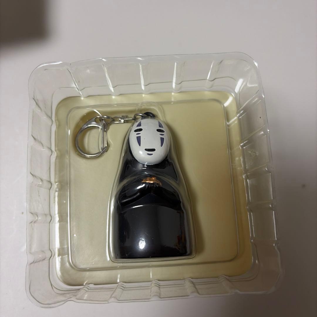 千と千尋の神隠し　カオナシ　つぶやきホルダー　フィギュア　キーホルダー　レア