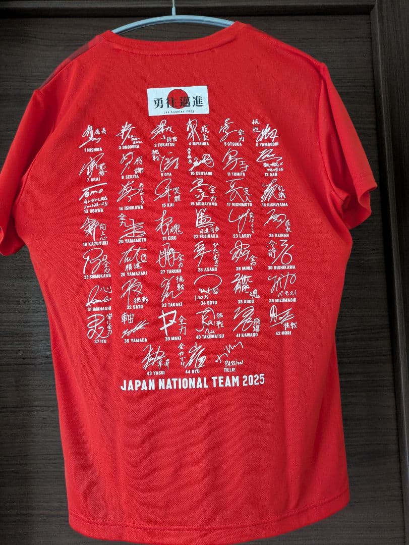 2025バレーボール男子日本代表応援Tシャツ