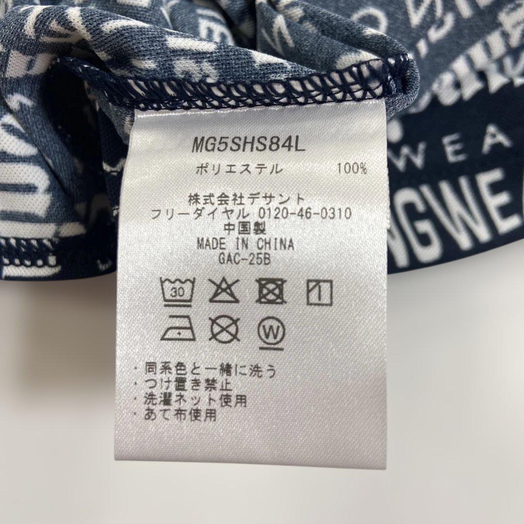 Munsingwear レディスネイビー ロゴポロシャツLL