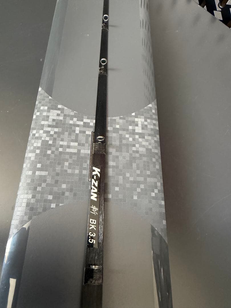K－ZAN　ワカサギ穂先　斬 BLACK 3.5