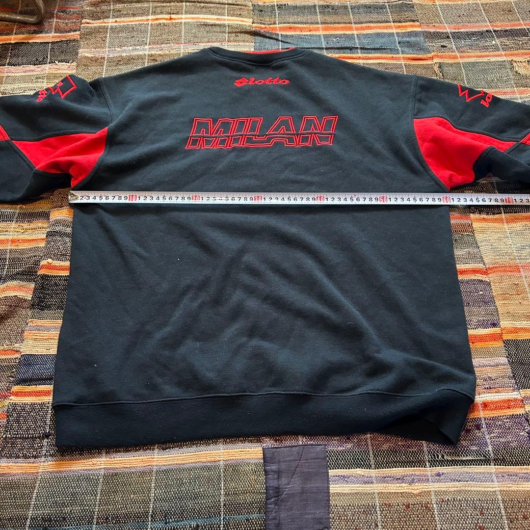 Lotto ACミラン スウェット　90s vintage セリエA プレミア