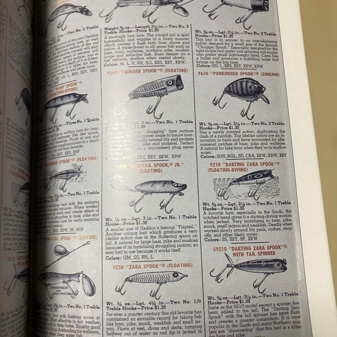Heddon Catalogs 1902-1953 洋書　貴重