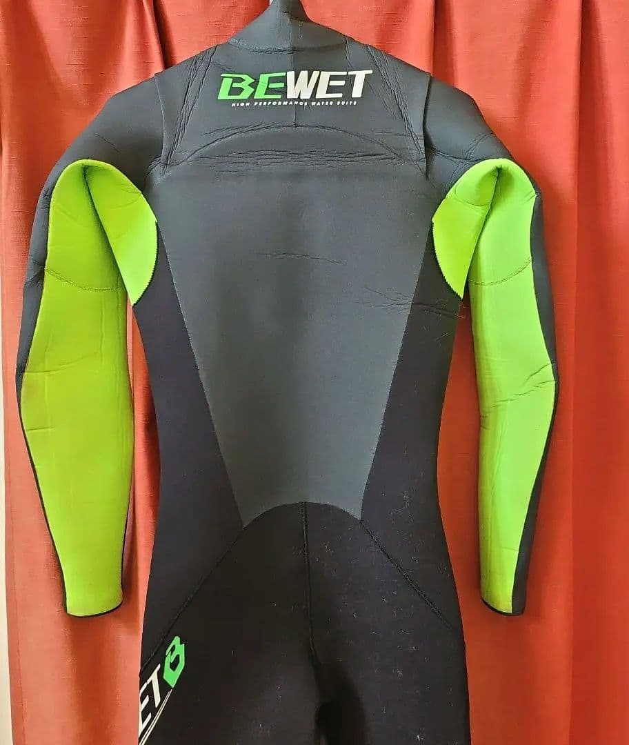 ビーウェット　BeWet 5mm フルスーツ ブラック　ウェットスーツ