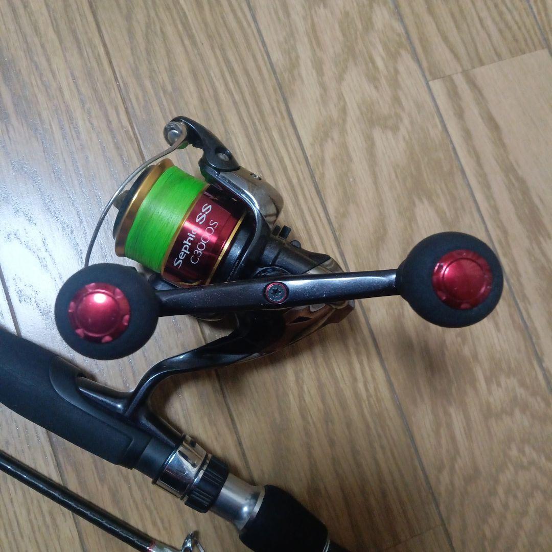 人気ブランド　シマノ　セフィア　エギングセット　ロッド　リール