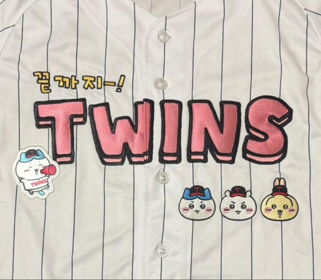 ちいかわ LG TWINS 韓国　コラボ ユニフォーム Lサイズ