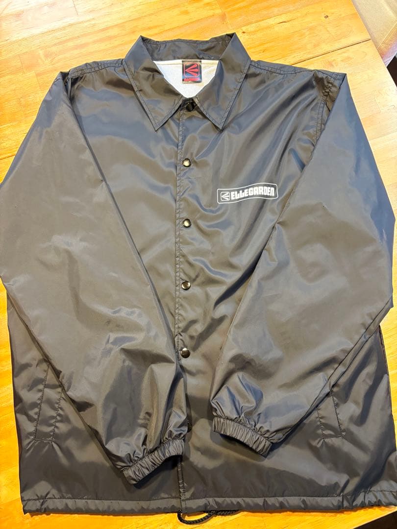 ELLEGARDEN グラフィティコーチジャケット ブラックXL