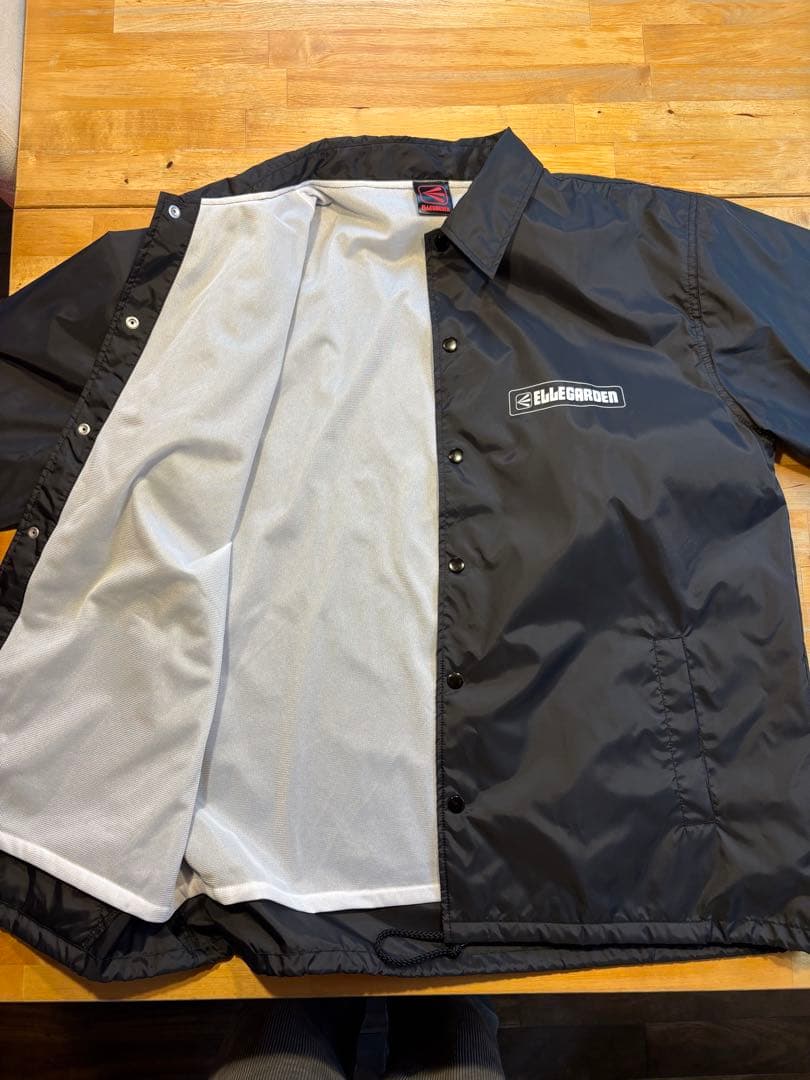 ELLEGARDEN グラフィティコーチジャケット ブラックXL