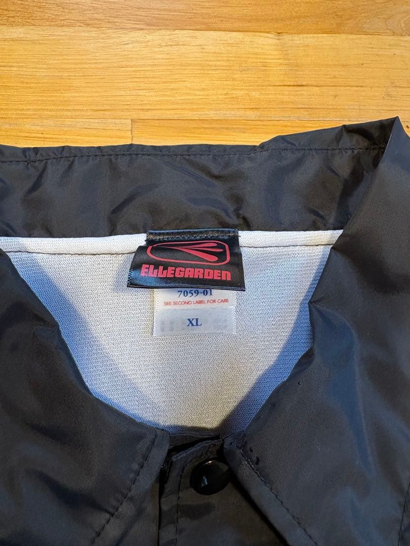 ELLEGARDEN グラフィティコーチジャケット ブラックXL