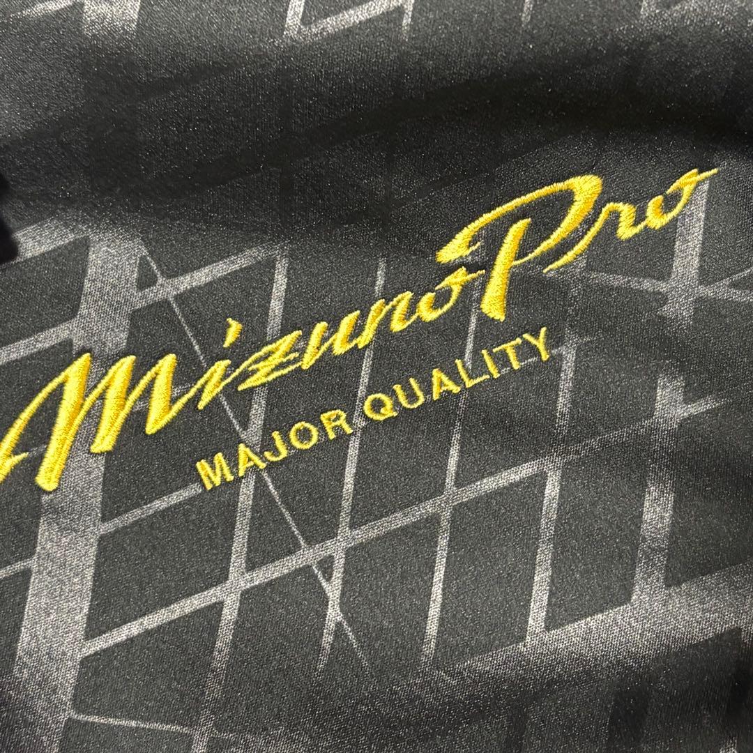 MizunoPro 新品タグ付　テックシールド 半袖パーカー ブラック　サイズＭ