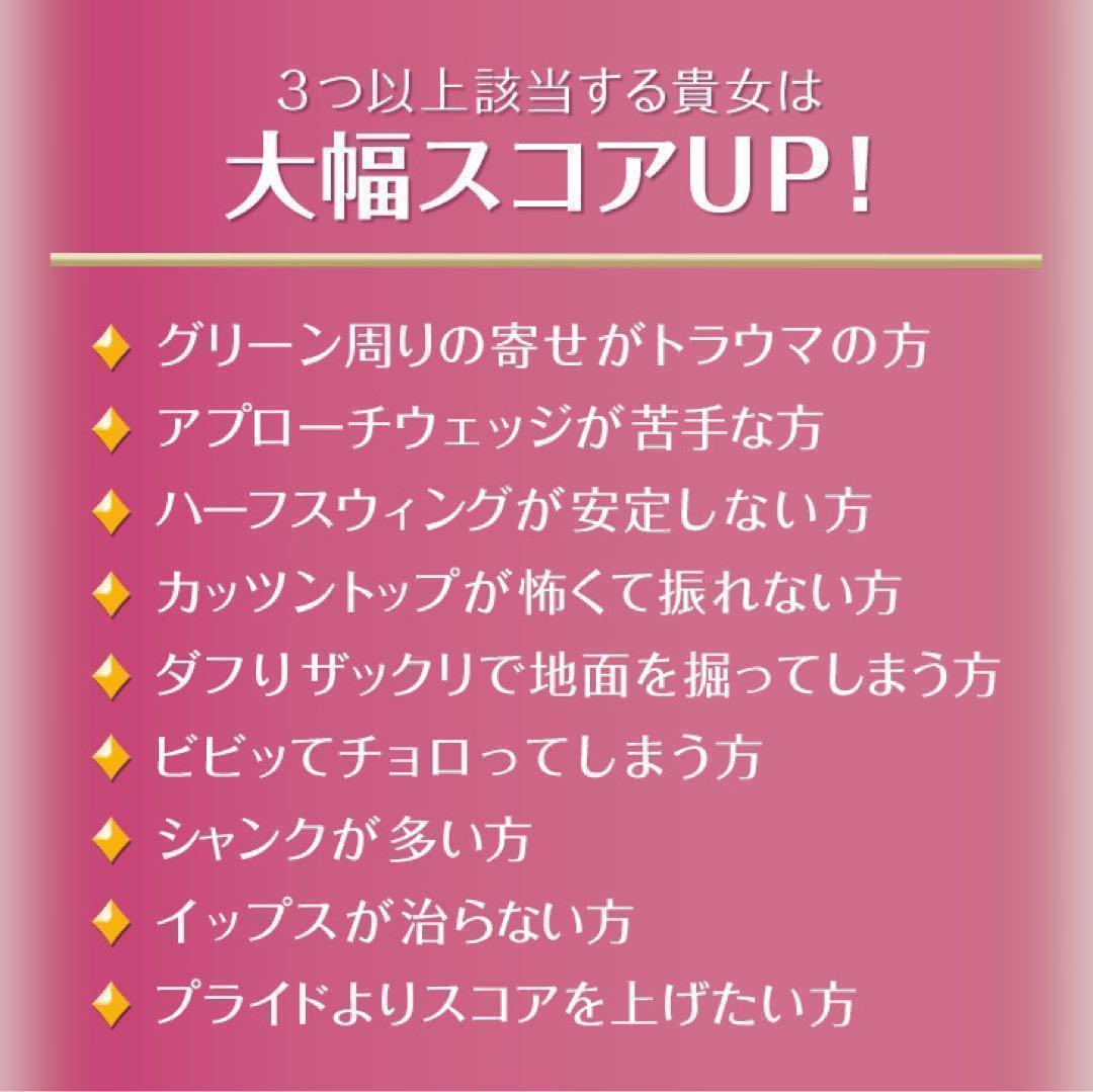 希少な左♥ラクに10打縮まる優しいチッパー新発売♥ダイナミクス ツアーチッパー