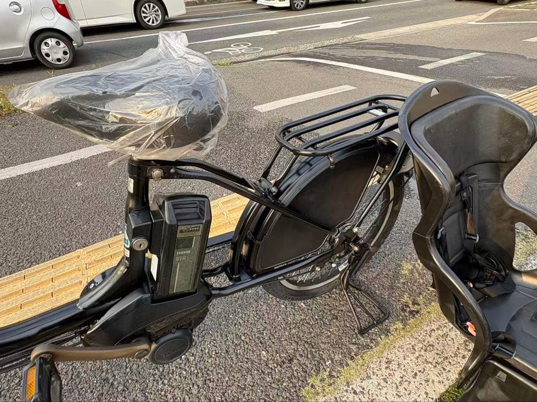 057中古YAMAHA電動アシスト自転車　12.3Ah 大阪