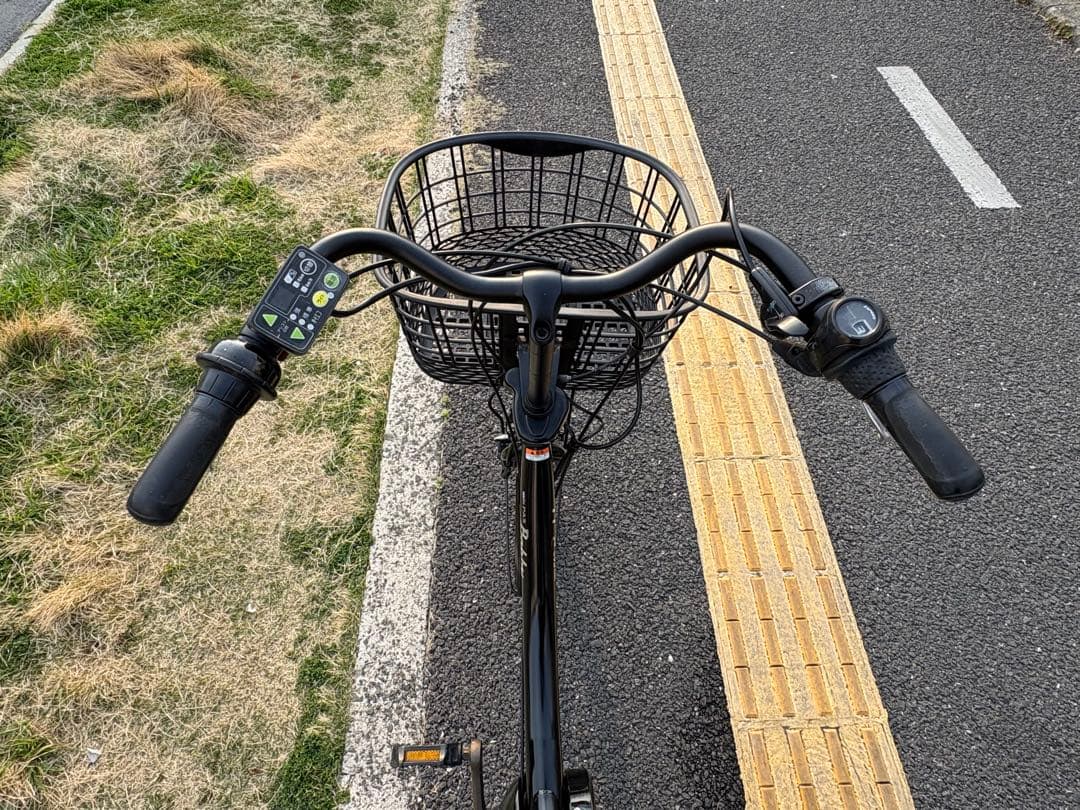 057中古YAMAHA電動アシスト自転車　12.3Ah 大阪