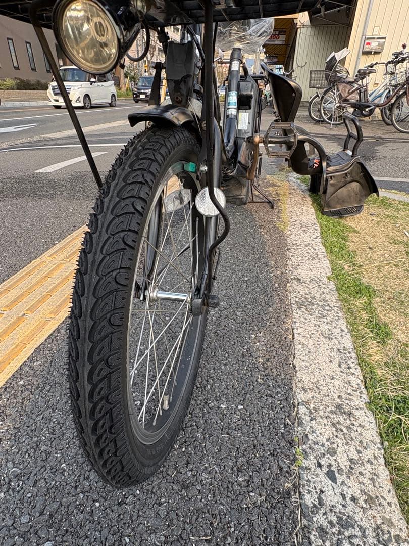 057中古YAMAHA電動アシスト自転車　12.3Ah 大阪