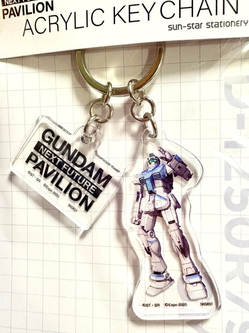 レア新品✨ガンダム パビリオン✨アクリル キーホルダー 計４点set❣️販売終了品