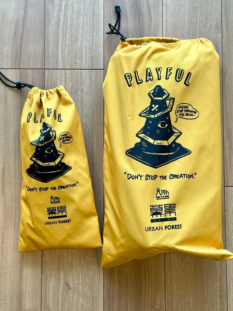 【新品・未使用品】TheArth幕男 3rd イエロータープ(きいろ)