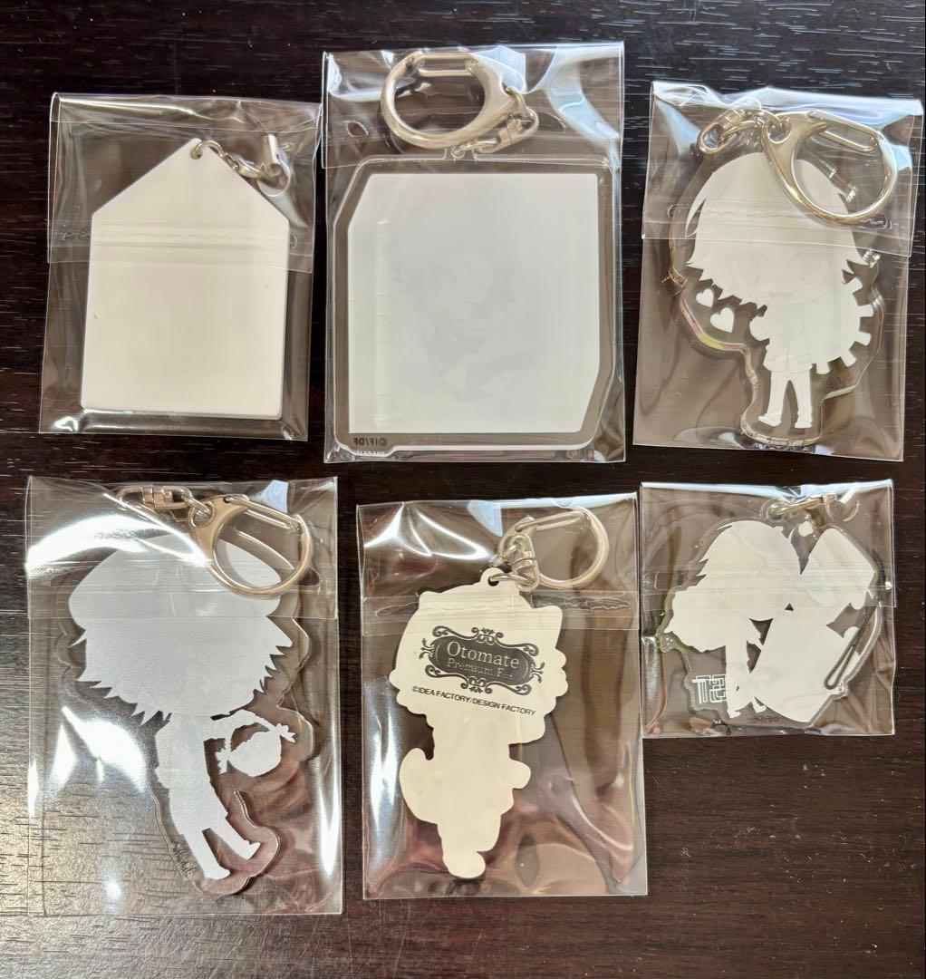 CLOCK ZERO 情報屋 缶バッジ・アクリルキーホルダーセット
