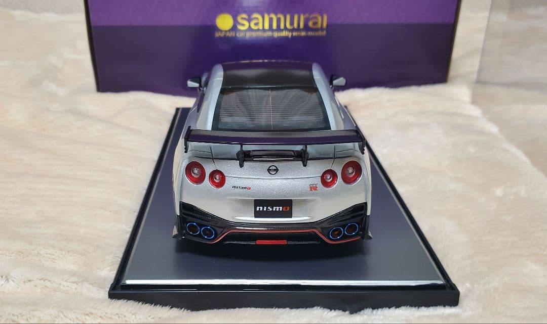京商 サムライ 1/18 日産 GT-R NISMO 限定 700個 シルバー