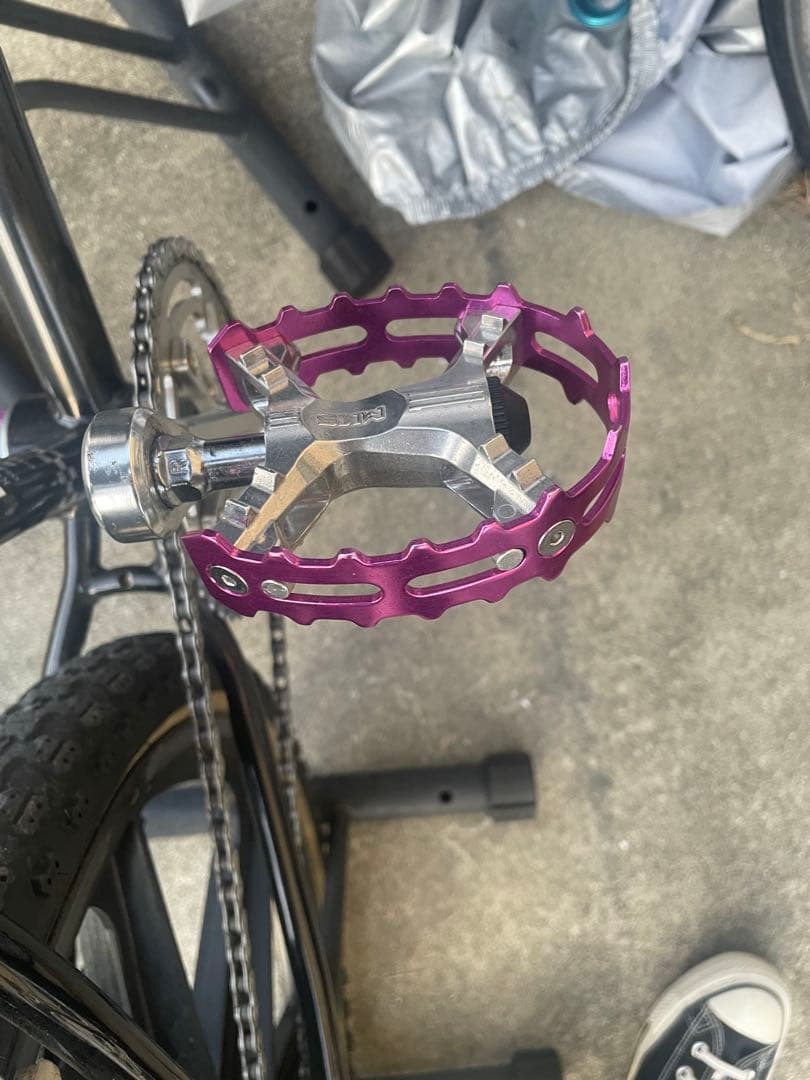 パーツ MKS XC-III bear trap pedal (purple)