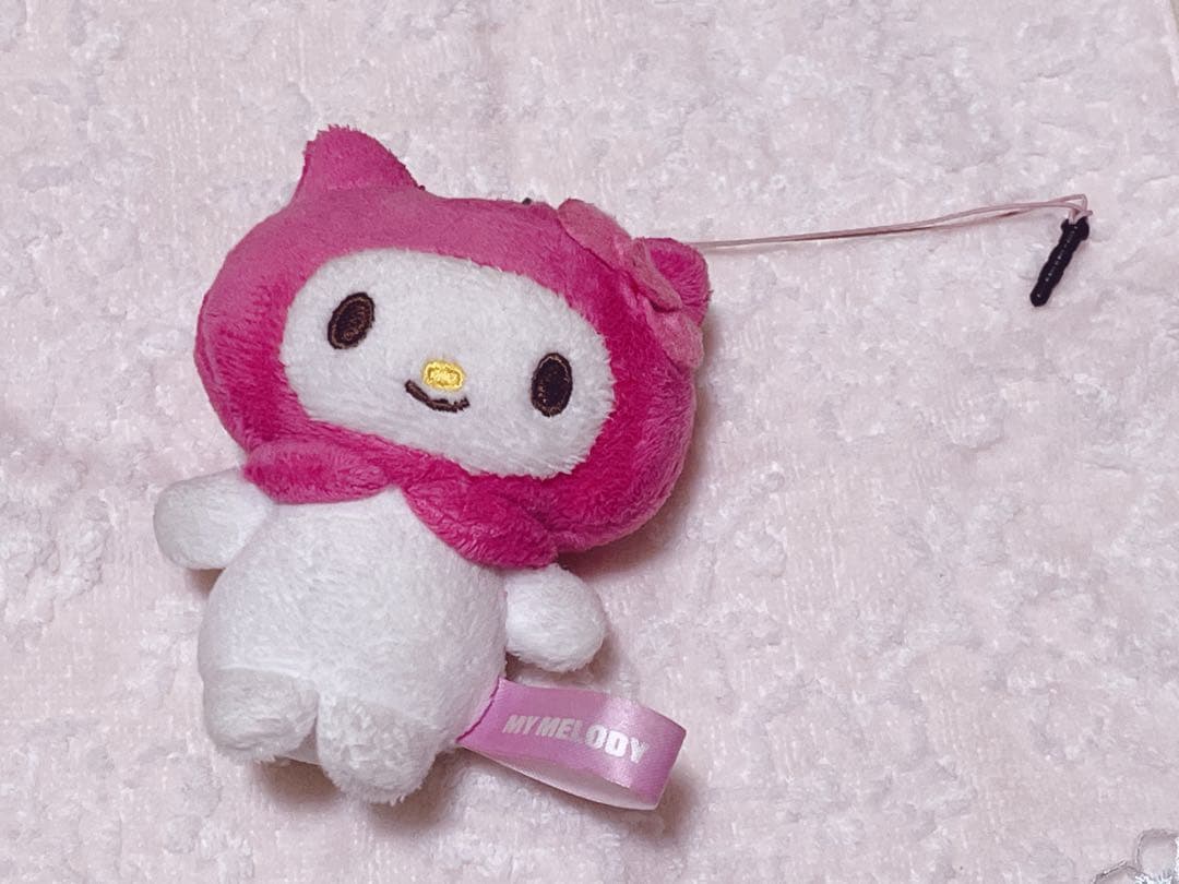 マイメロディ　ハローキティ　マスコット　ぬいぐるみ　平成　当時　入手困難