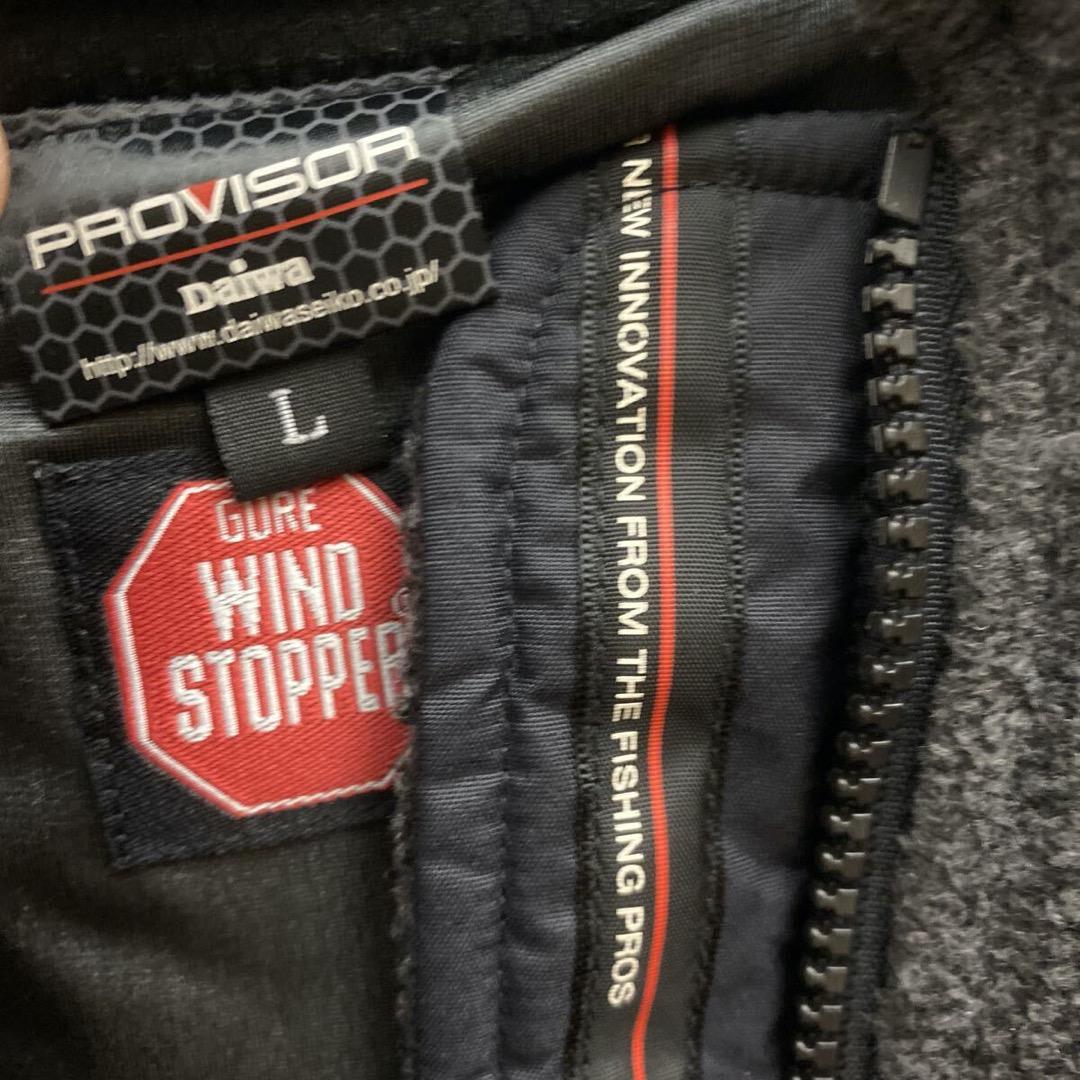 DAIWAダイワPROVISOR WINDSTOPPERウェアー上下セットアップ