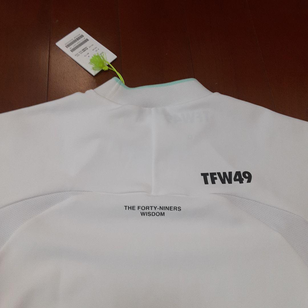 新品　TFW49　レディース 　モックネックシャツ 　ホワイトM
