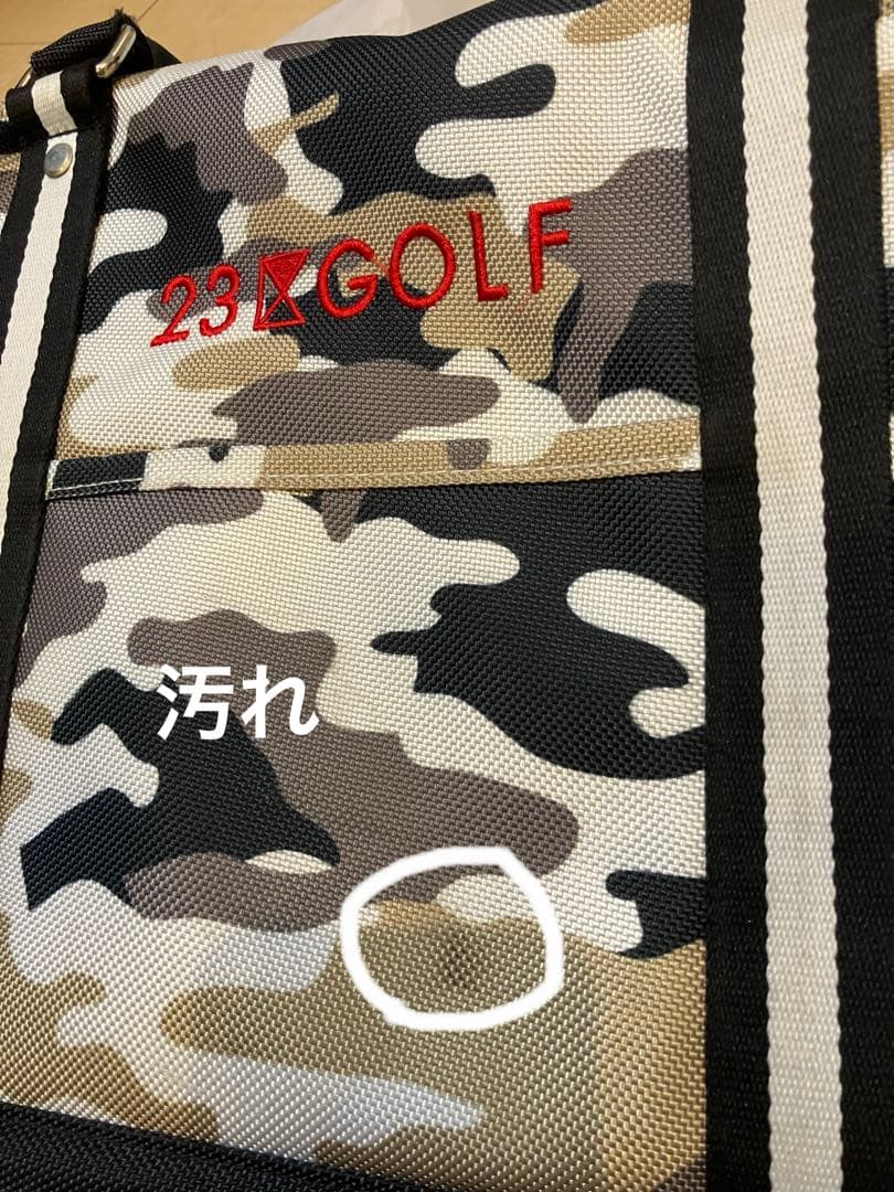 ⭐️23区GOLF 2WAY迷彩　カモフラージュ・ボストンバッグ　ユニセックス