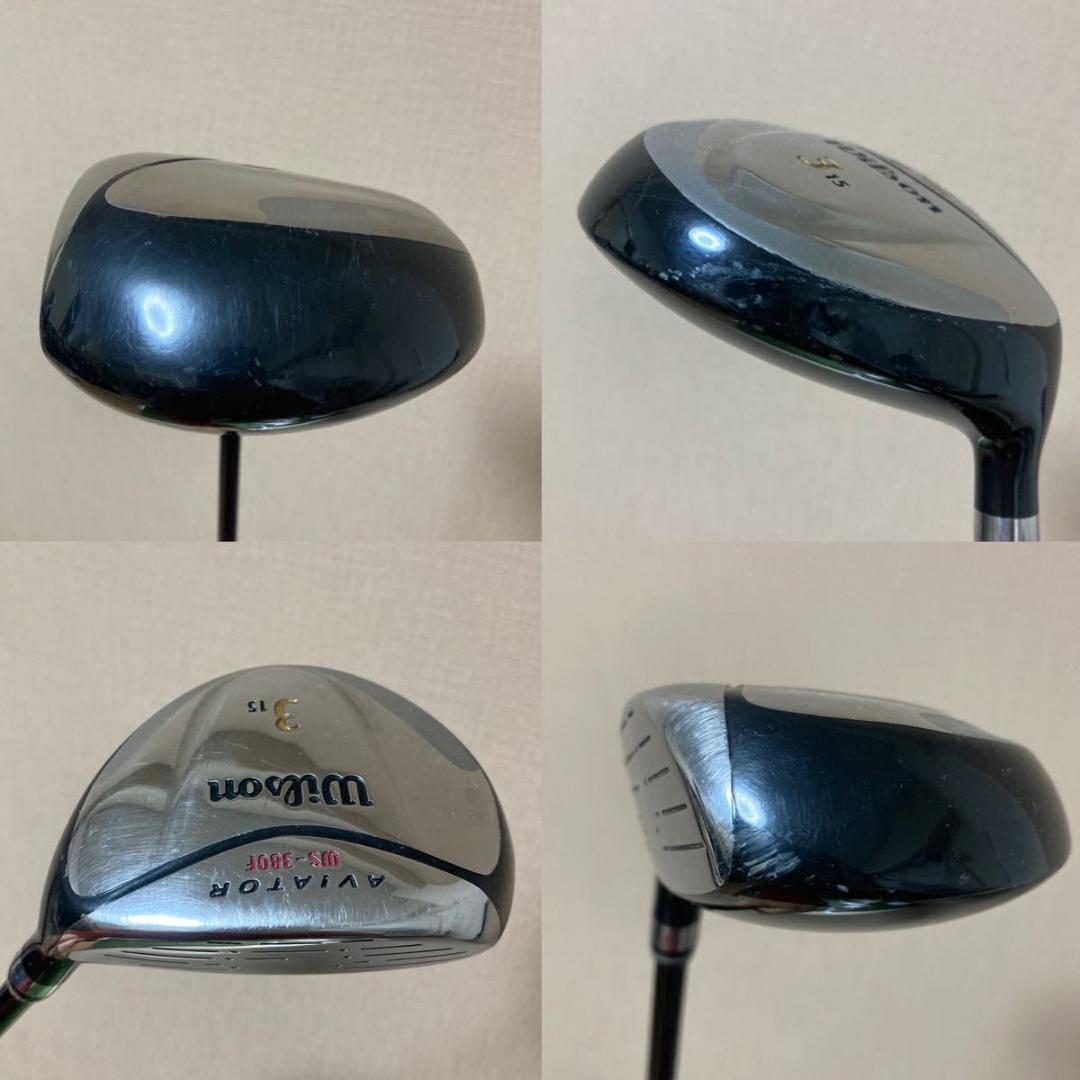 Wilson AVIATOR WS-381 ウィルソン　12点フルセット　ゴルフ