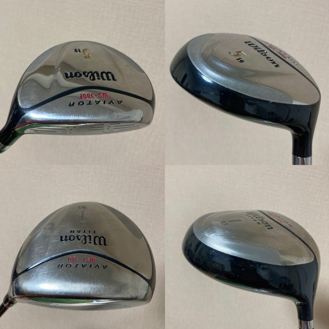 Wilson AVIATOR WS-381 ウィルソン　12点フルセット　ゴルフ