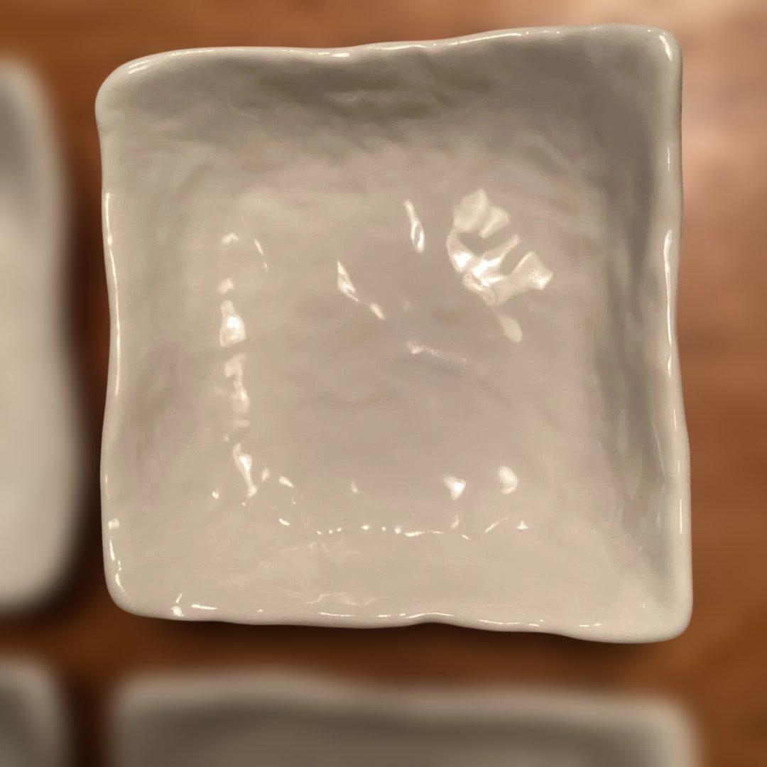 サンエフ健康陶器　四角鉢　6個セット