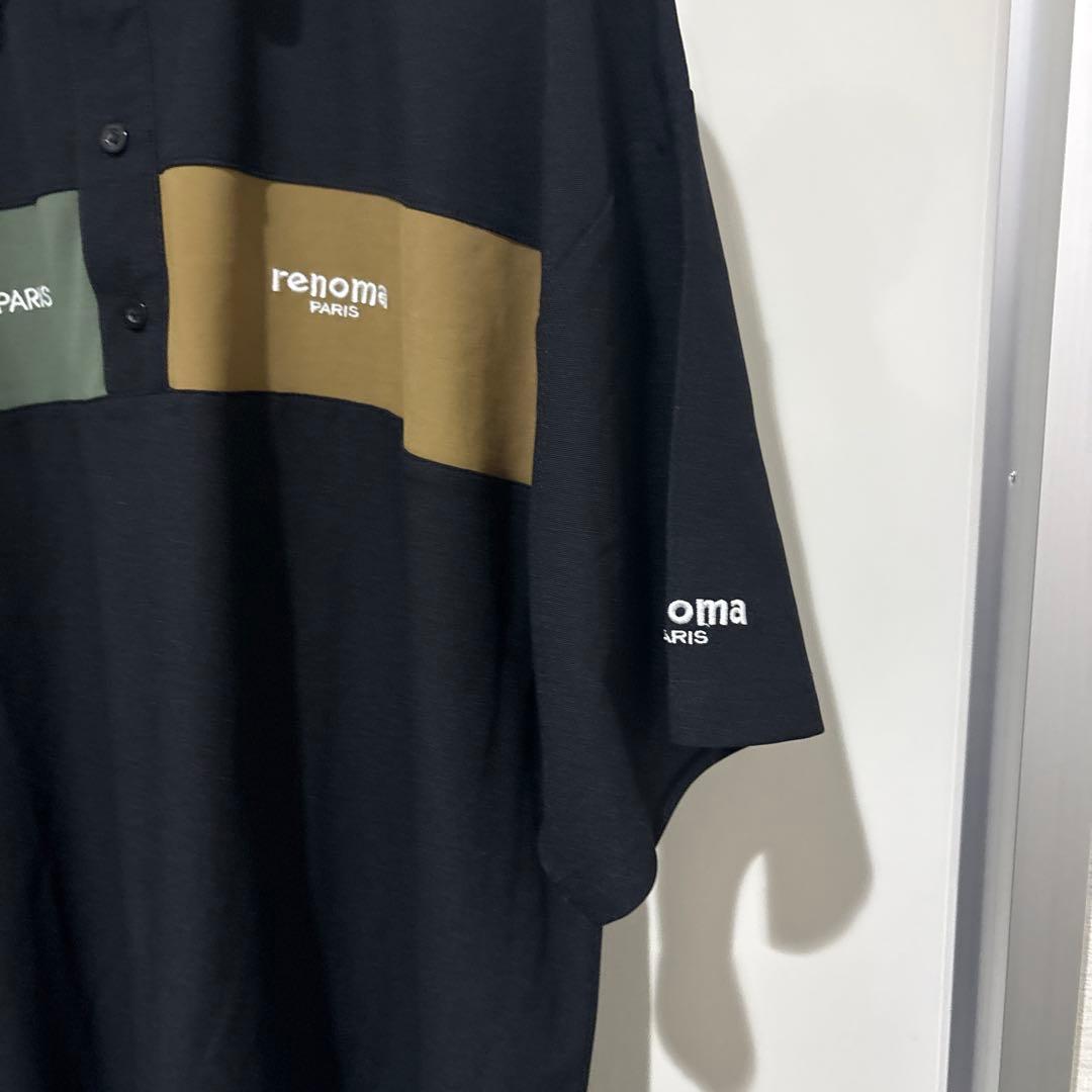 renomaGOLF カラーブロック ポロシャツ XL