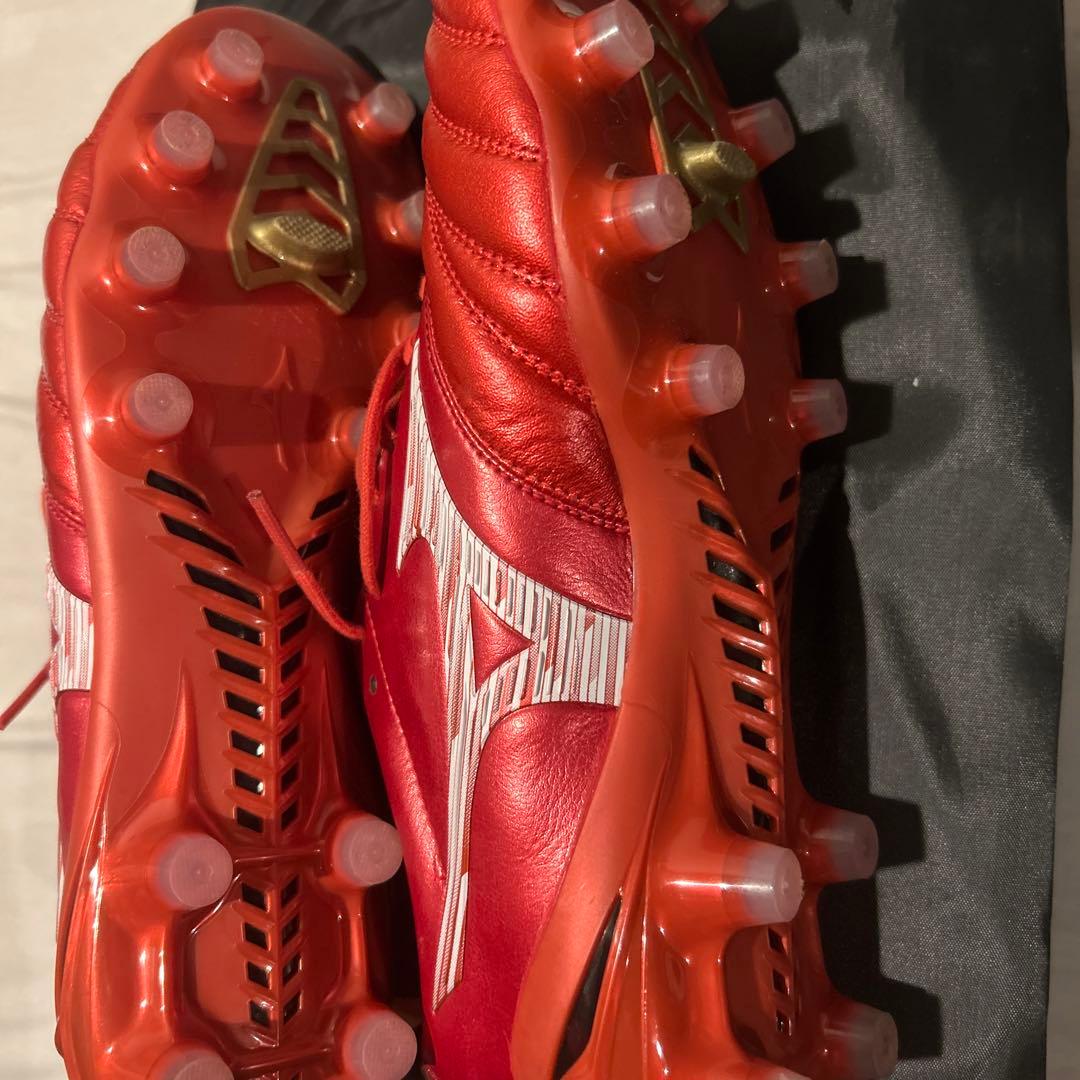 Mizuno Morelia Neo レッドスパイクモレリア25.5cm