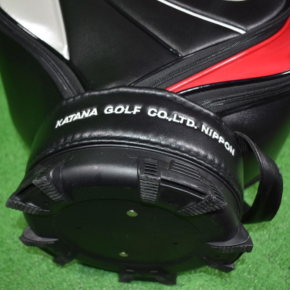 SWORD/KATANA GOLF キャディバッグ９型【ブラック】美品！
