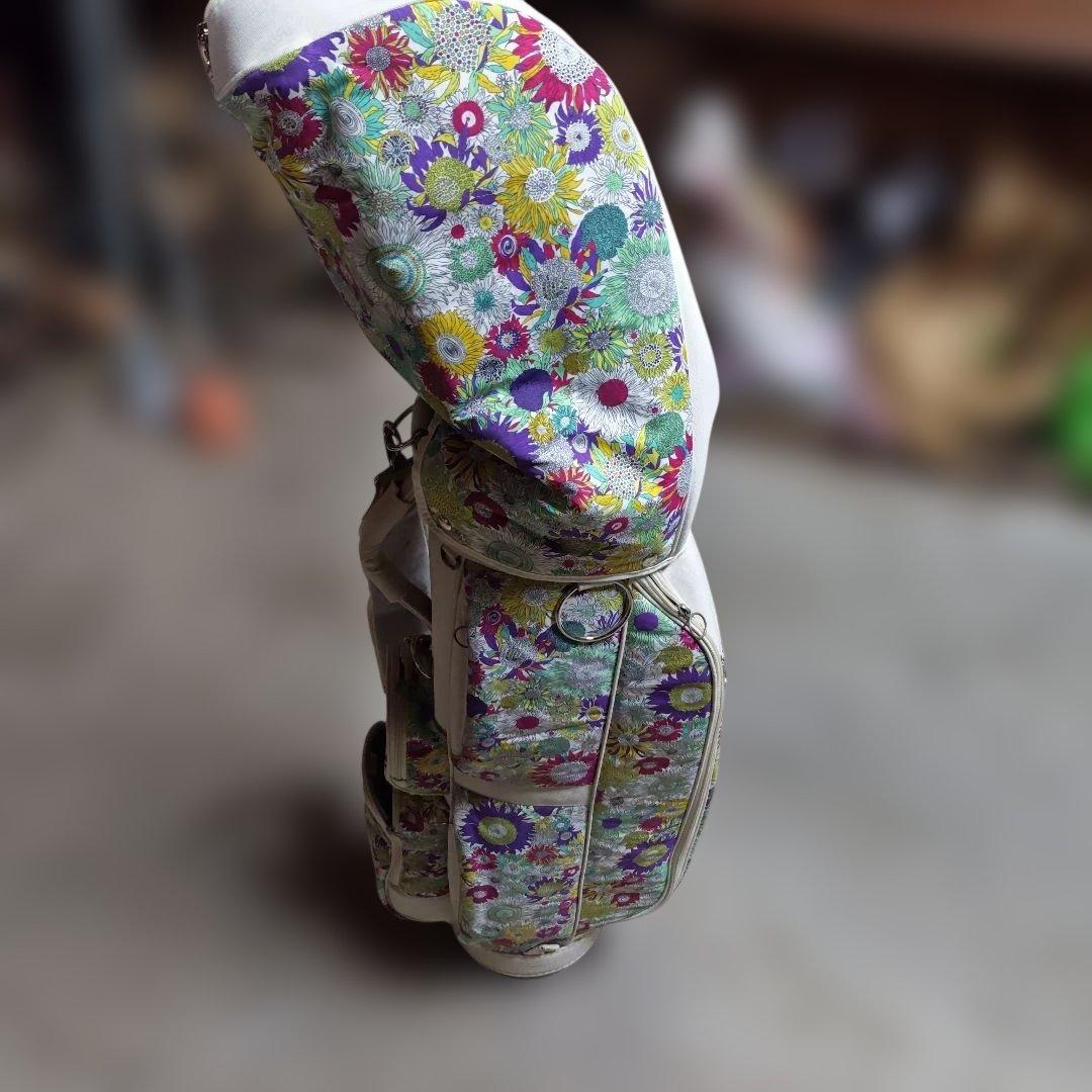 希少品　ミズノMIZUNO　花柄 ゴルフキャディバッグ