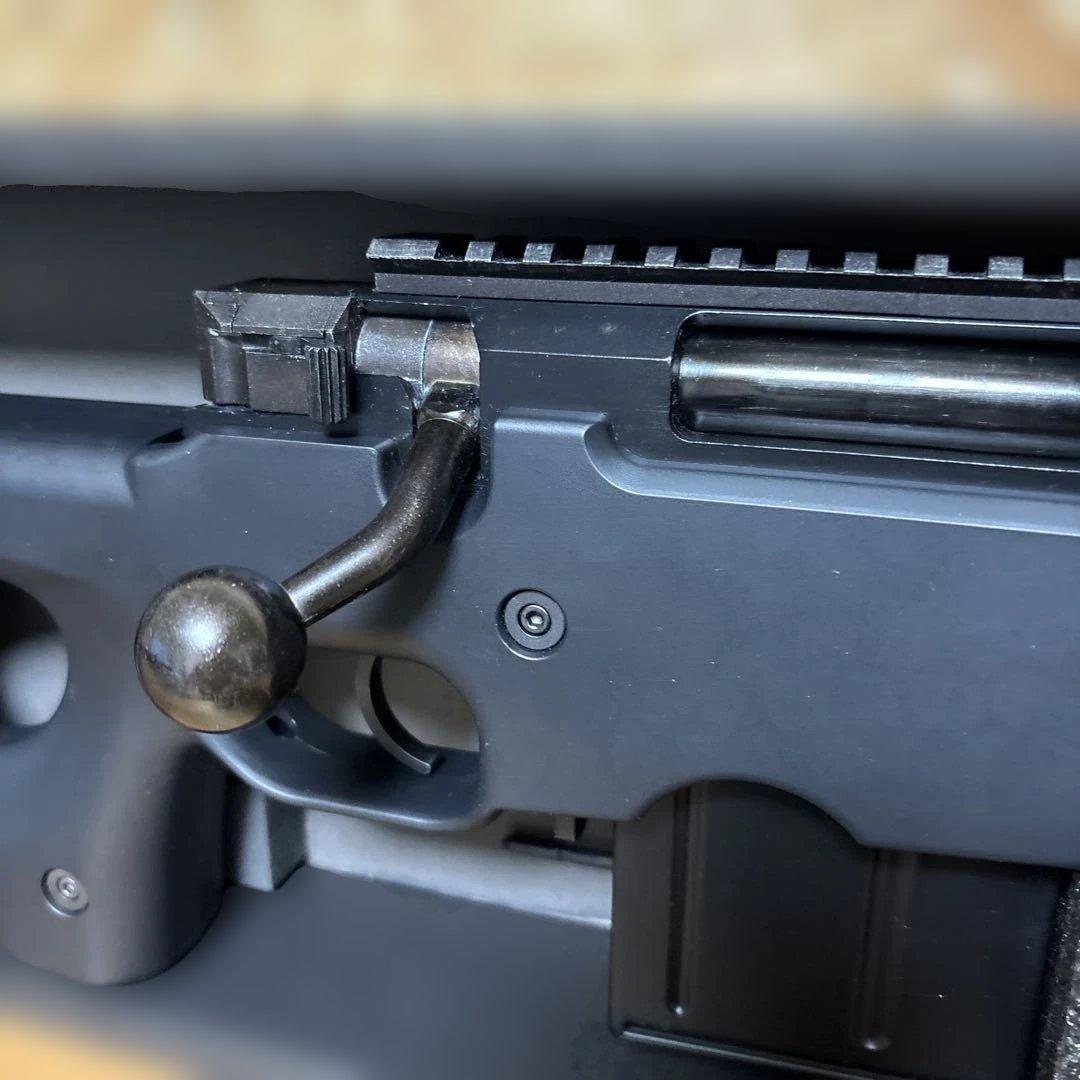 L96 AWS SNIPER RIFLE ブラックストック　スコープ　バイポット