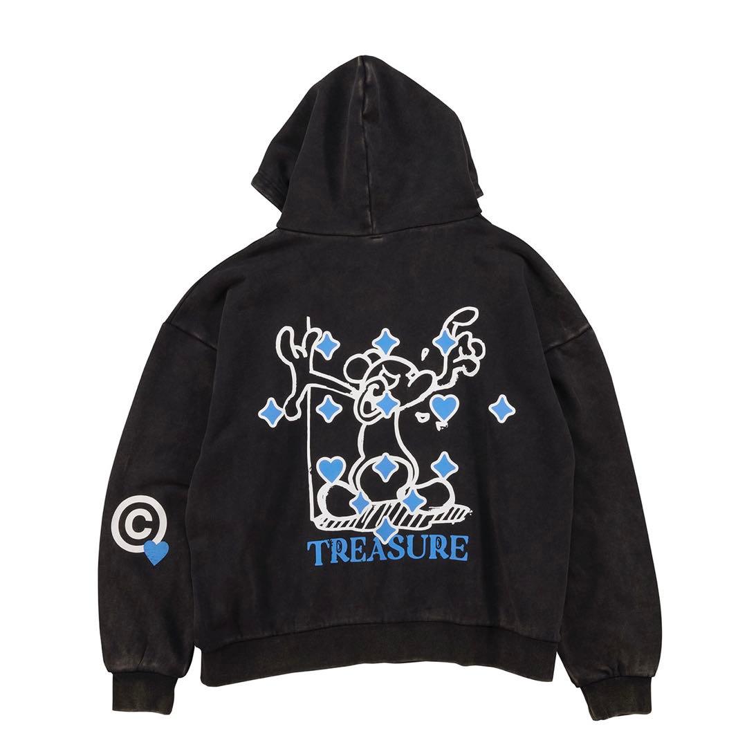 TREASURE×COIN PARKING DELIVERY フーディー L