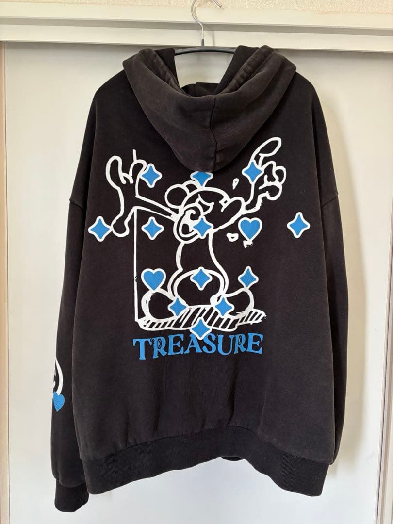TREASURE×COIN PARKING DELIVERY フーディー L