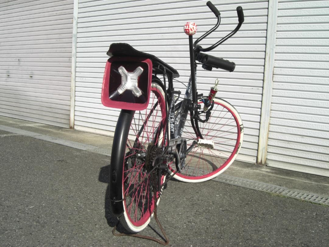 ローチャリ調 自転車 ママチャリ 26インチ ジョッキーシフト 6速 大阪から