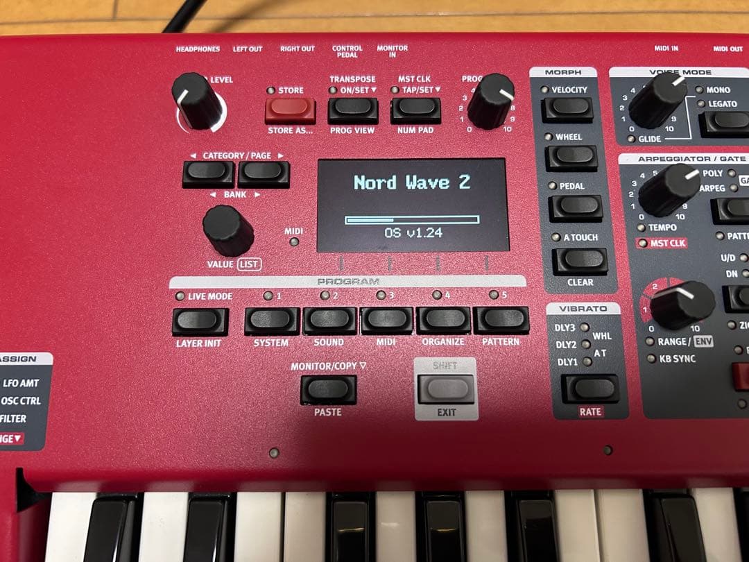 【最終値下げ】nord WAVE2 専用ソフトケース付き
