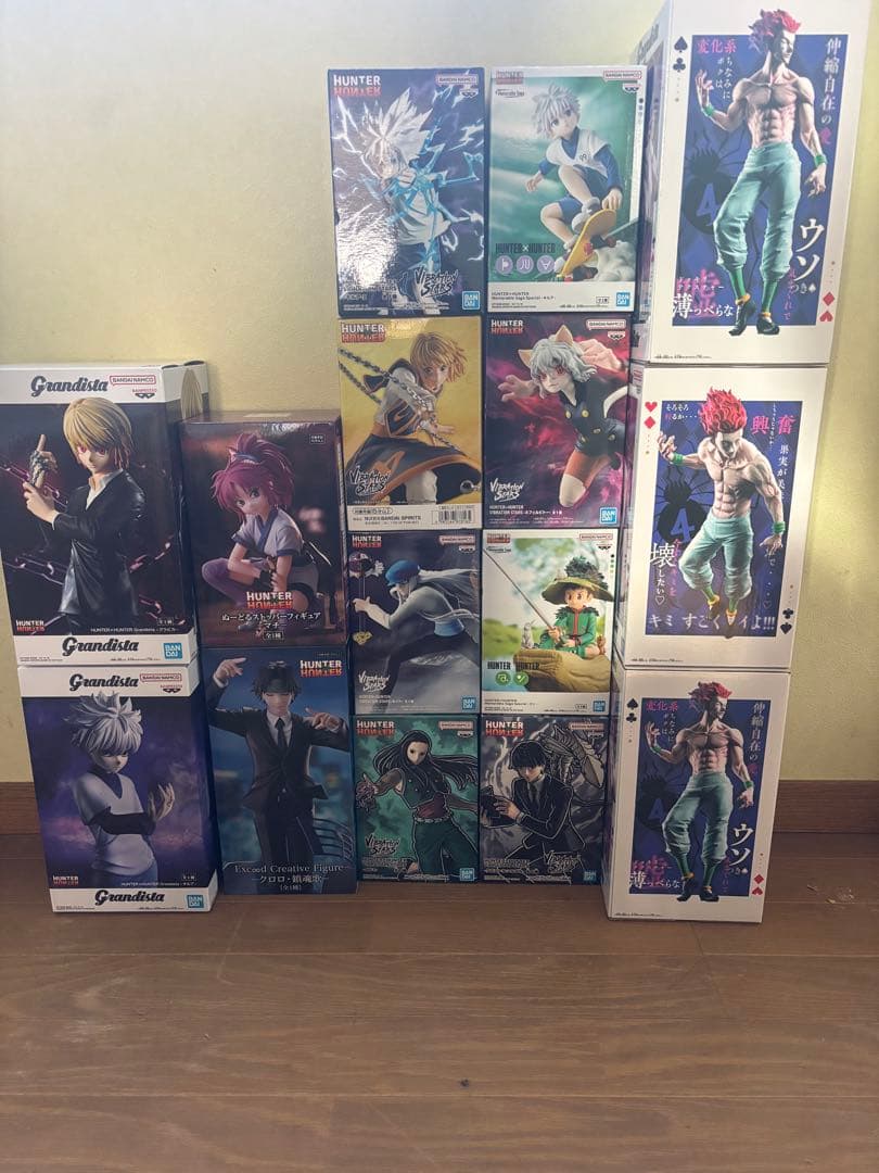 HUNTER×HUNTERフィギア15体　かなり値下げしました！