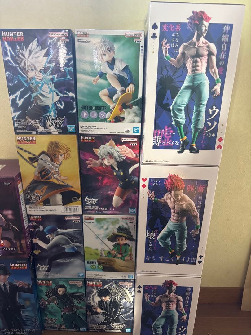 HUNTER×HUNTERフィギア15体　かなり値下げしました！