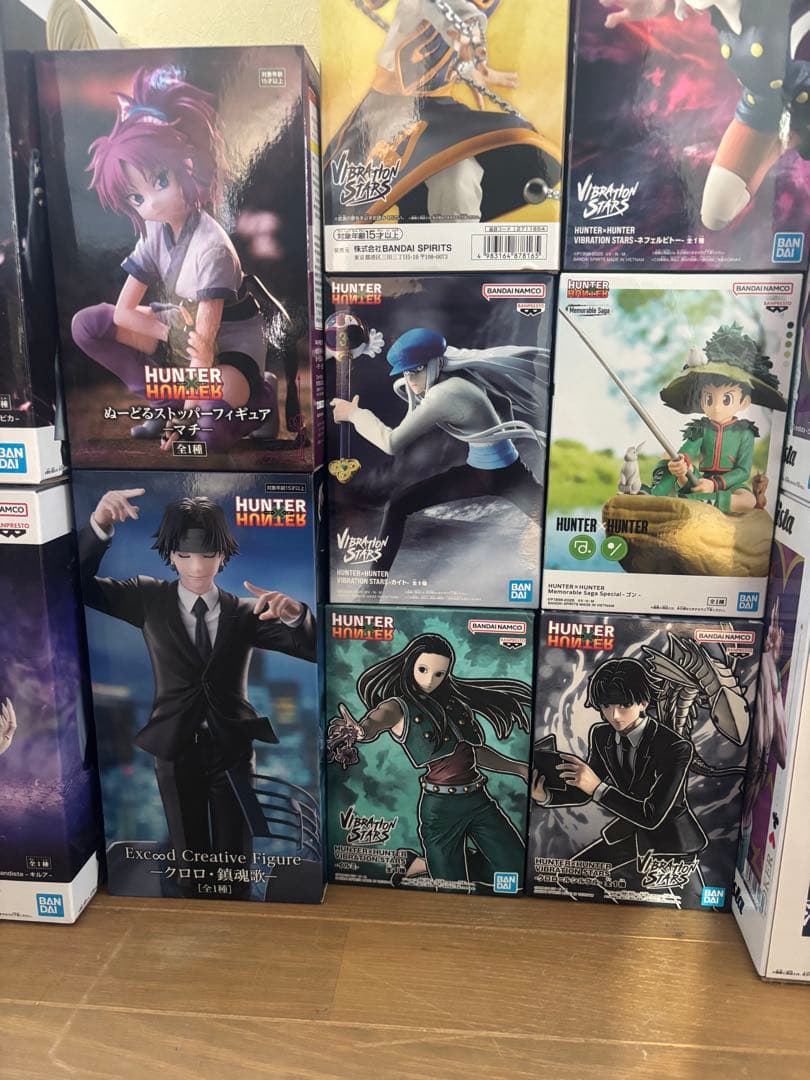 HUNTER×HUNTERフィギア15体　かなり値下げしました！