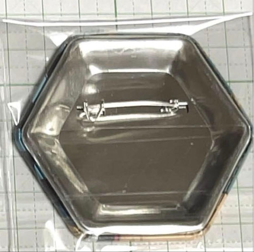 ⚠️ オオツカアツコ様 銀魂　一番カフェ　六角形缶バッジ　銀時